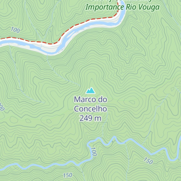 Map of Marco do Concelho