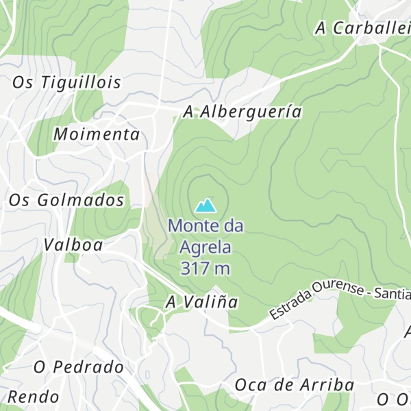 Map of Monte da Agrela