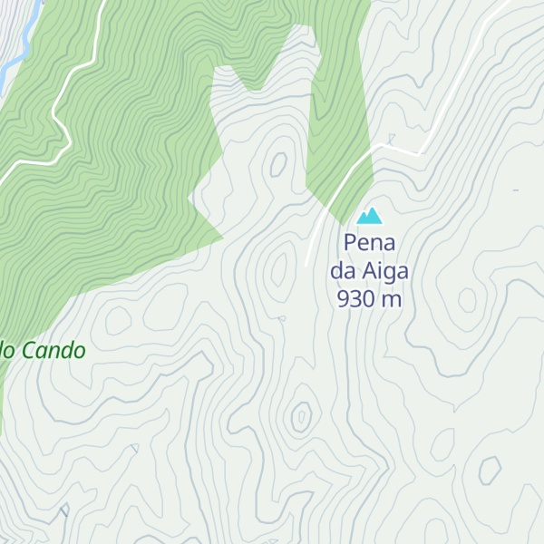 Map of Castro Pequeno