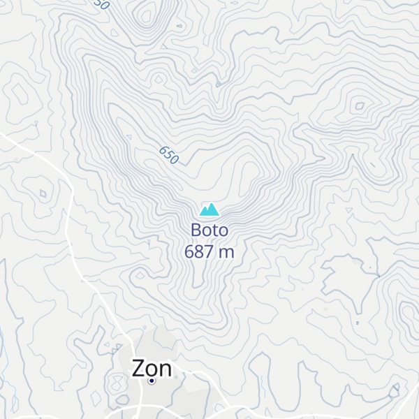 Map of Boto