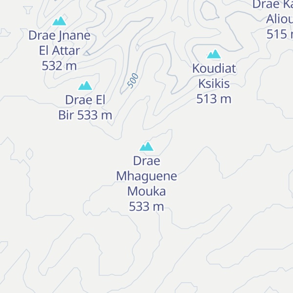 Map of Drae Mhaguene Mouka