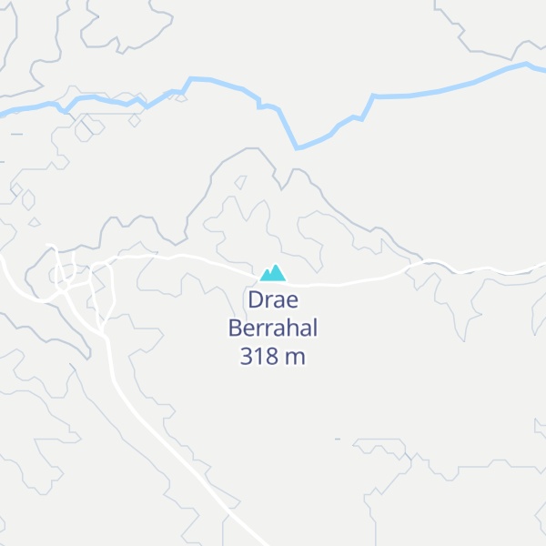 Map of Drae Berrahal
