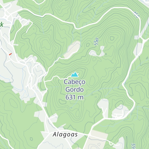 Map of Cabeço Gordo