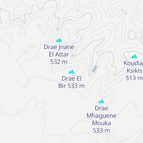 Map of Drae El Bir