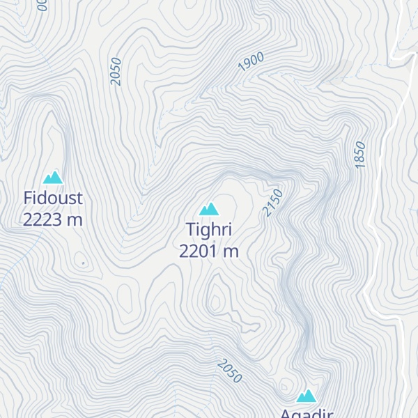 Map of Tighri