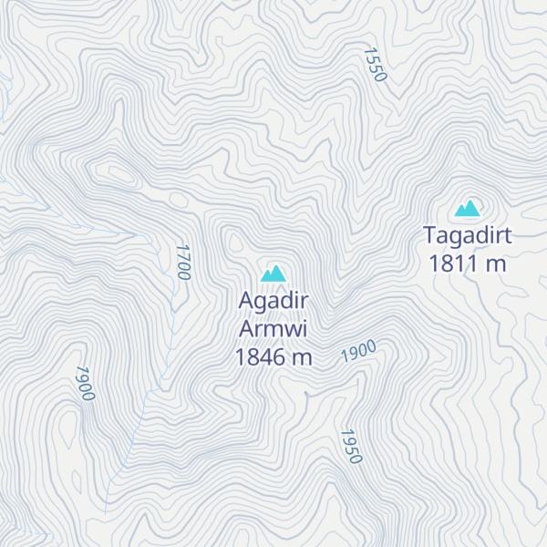 Map of Agadir Armwi