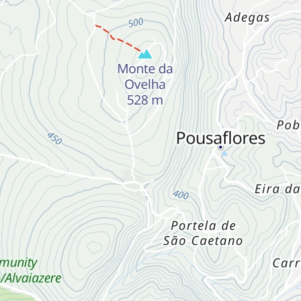 Map of Serra do Castelo
