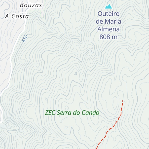 Map of Coto do Curro