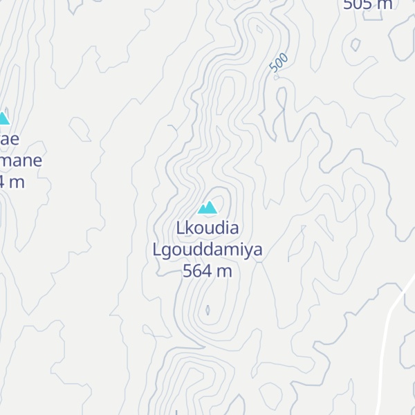 Map of Lkoudia Lgouddamiya
