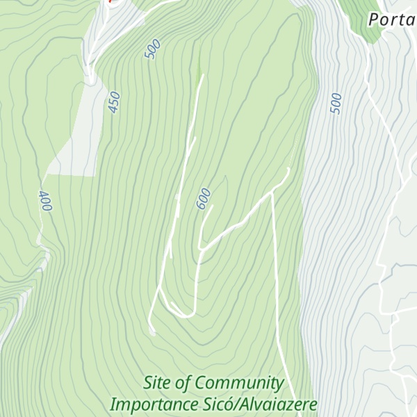 Map of Alvaiázere