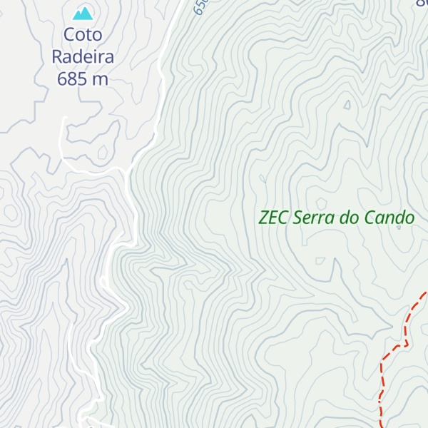 Map of Outeiro da Cruz