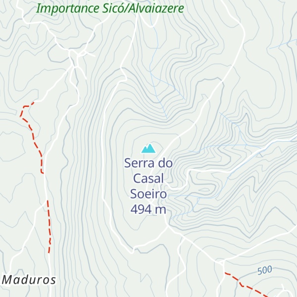 Map of Serra do Casal Soeiro