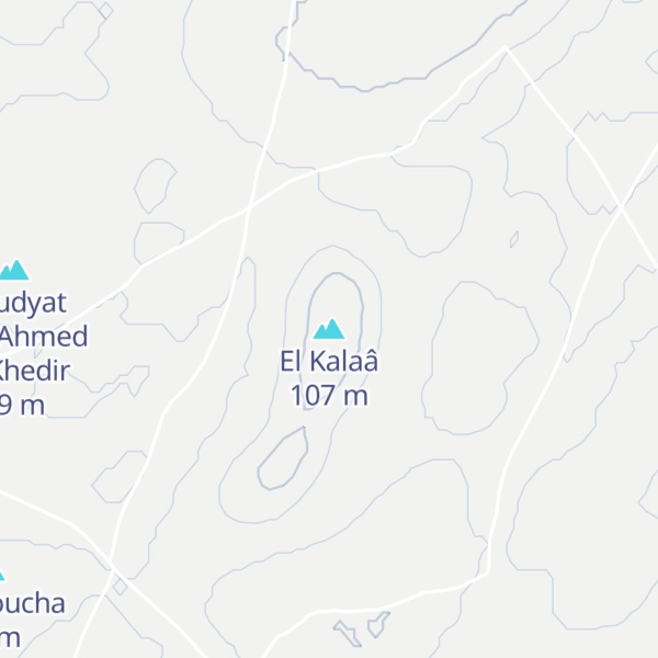 Map of El Kalaâ