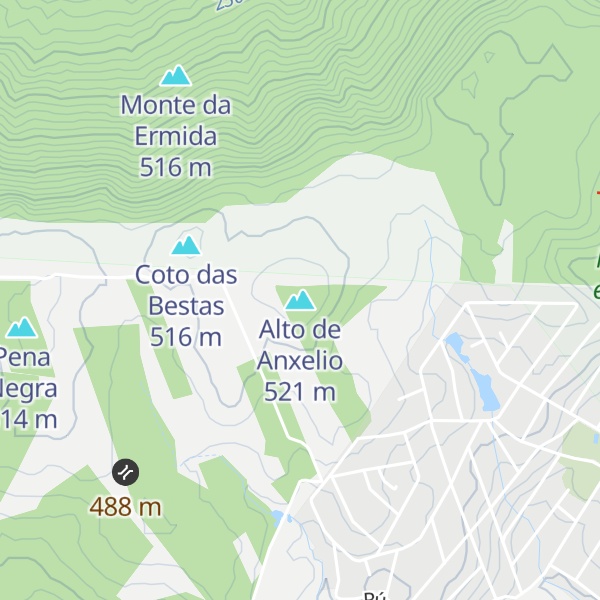 Map of Alto de Anxelio