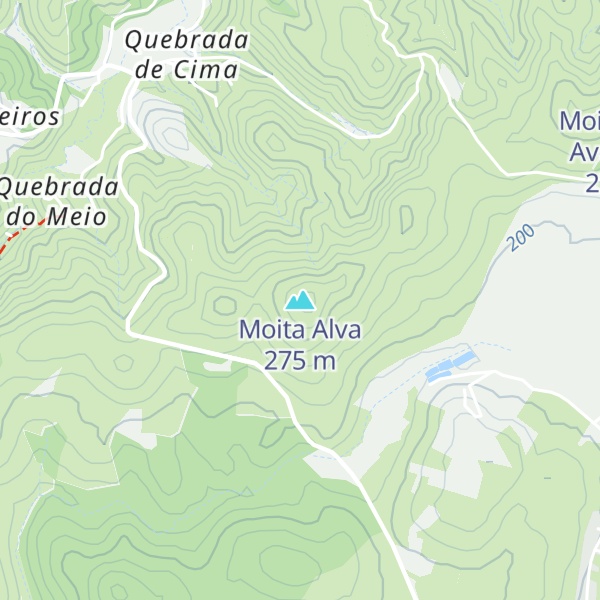 Map of Moita Alva