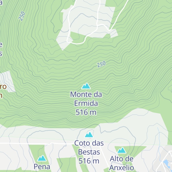 Map of Monte da Ermida