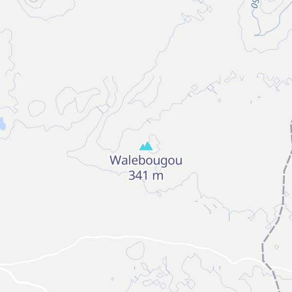 Map of Walebougou