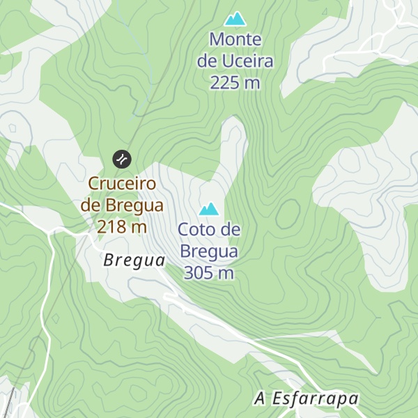Map of Coto de Bregua