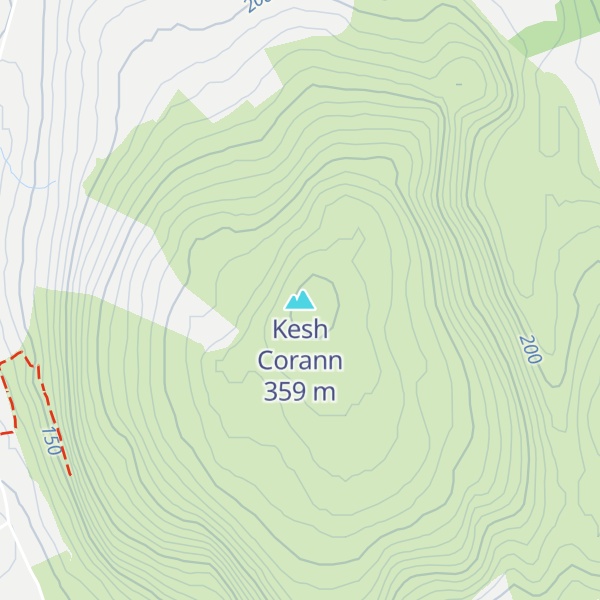 Map of Kesh Corann