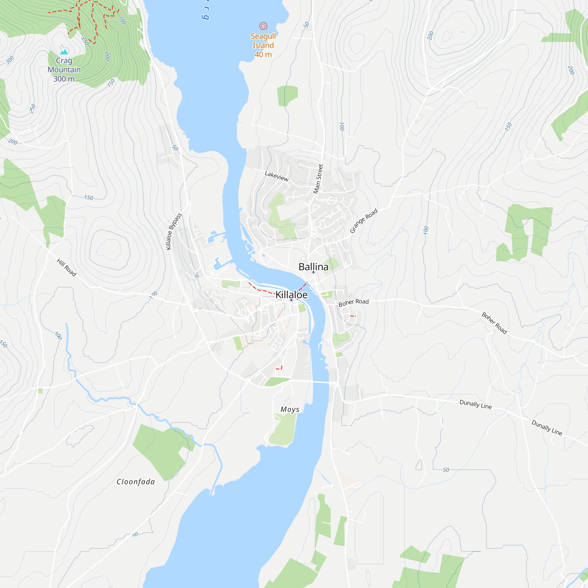 Killaloe Tourist Office map
