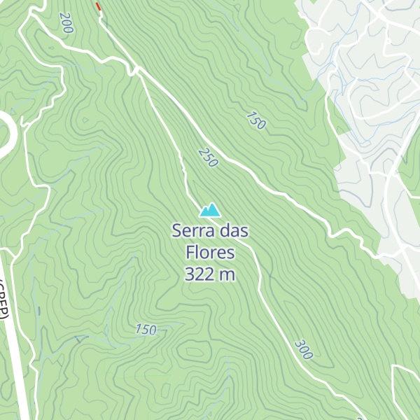 Map of Serra das Flores