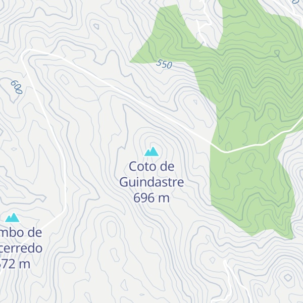 Map of Coto de Guindastre