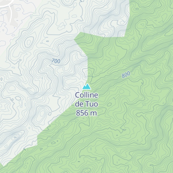 Map of Colline de Tuo