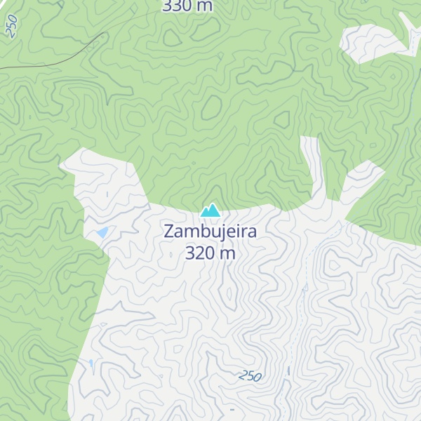 Map of Zambujeira