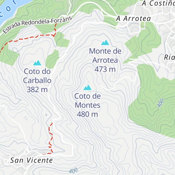 Map of Coto de Montes