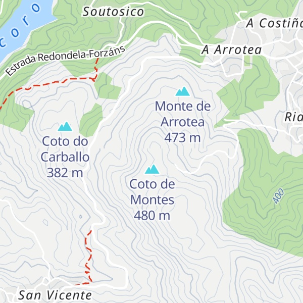 Map of Coto da Revolta