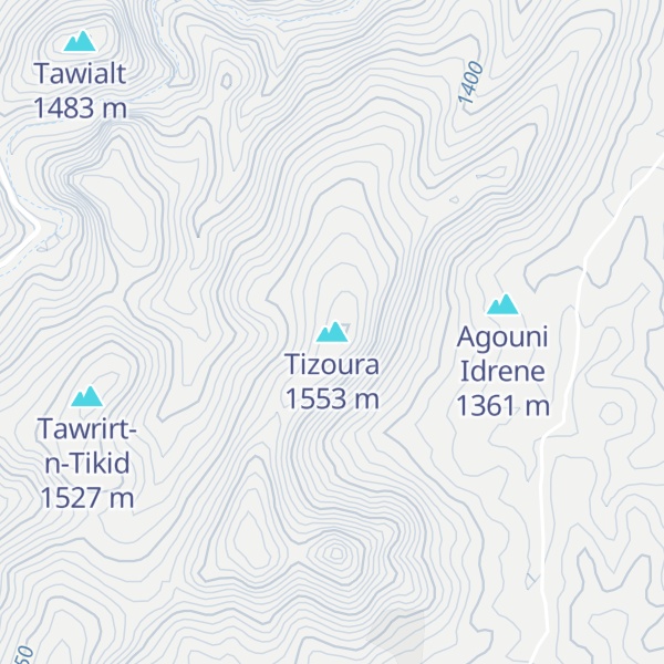 Map of Tizoura