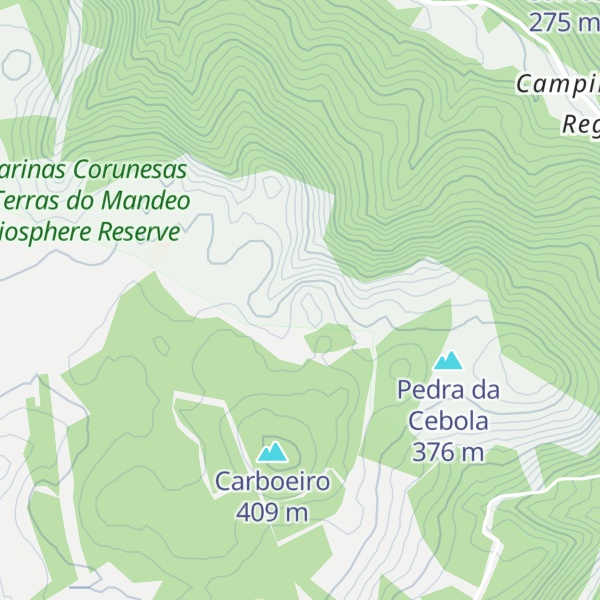 Map of Pedra dos Bañadoiros