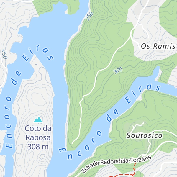 Map of Coto dos Ladróns