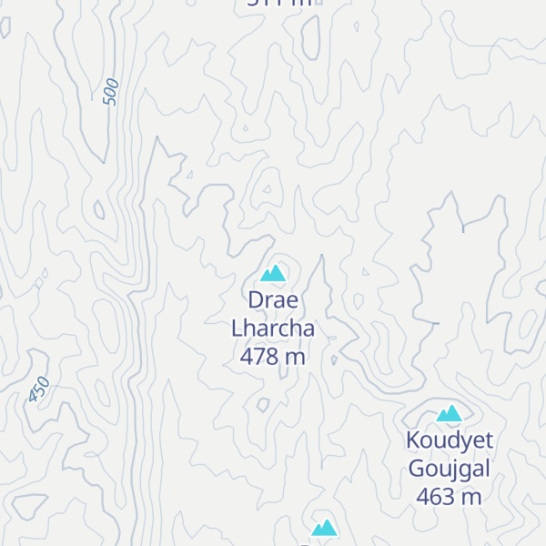 Map of Drae Lharcha