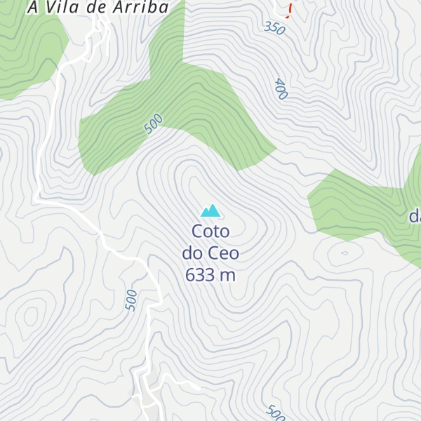 Map of Coto do Ceo