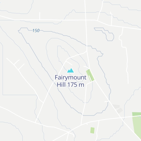 Map of Fairymount Hill