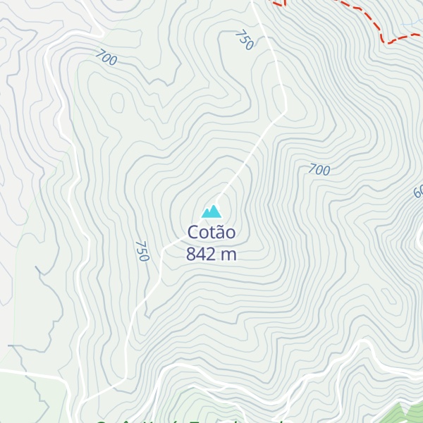 Map of Cotão