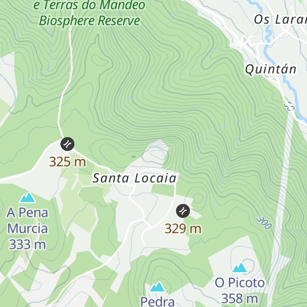 Map of Coto de Santa Locaia