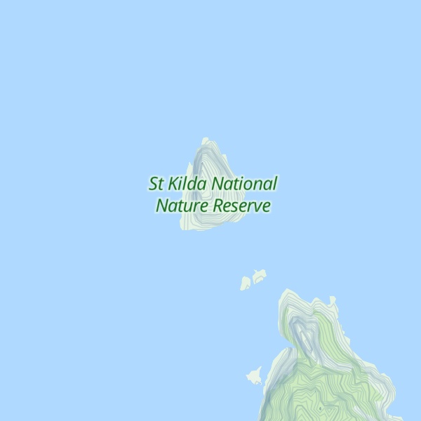 Map of Stac an Armin