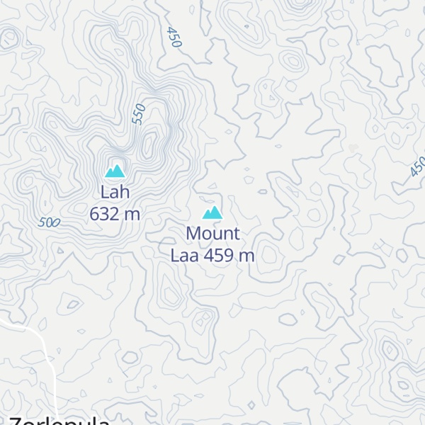 Map of Mount Laa