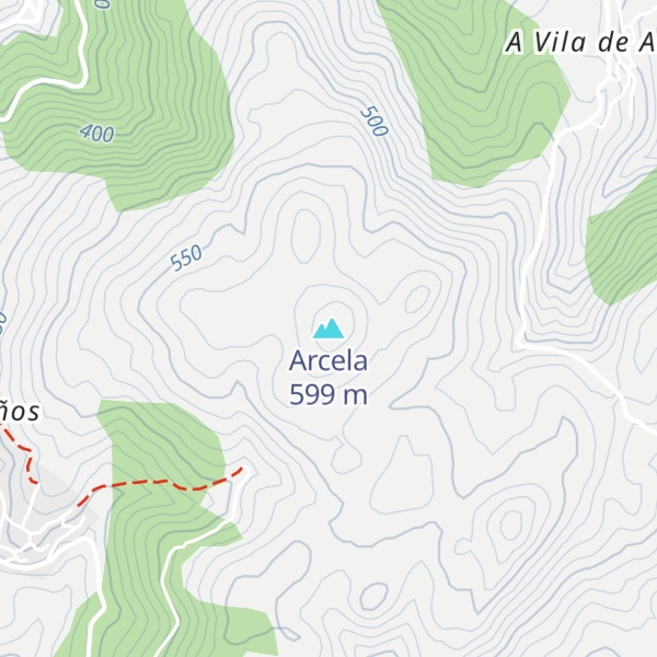 Map of Arcela