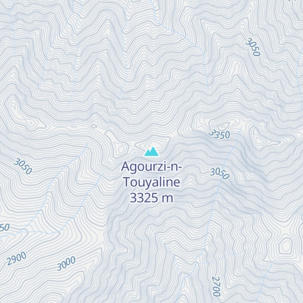 Map of Agourzi-n-Touyaline