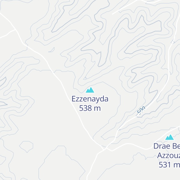 Map of Ezzenayda