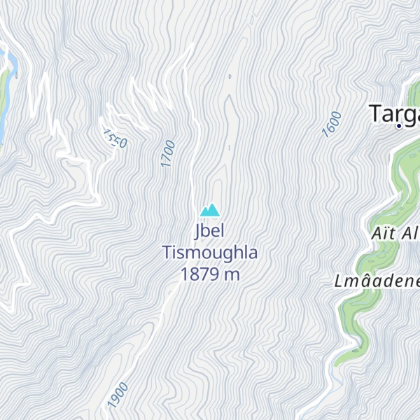 Map of Jbel Tismoughla