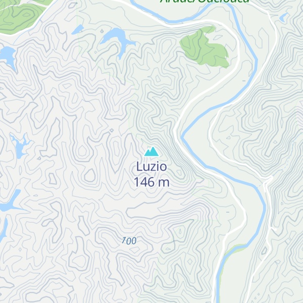 Map of Luzio