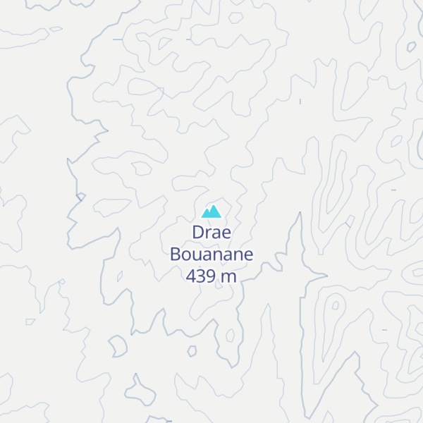 Map of Drae Bouanane