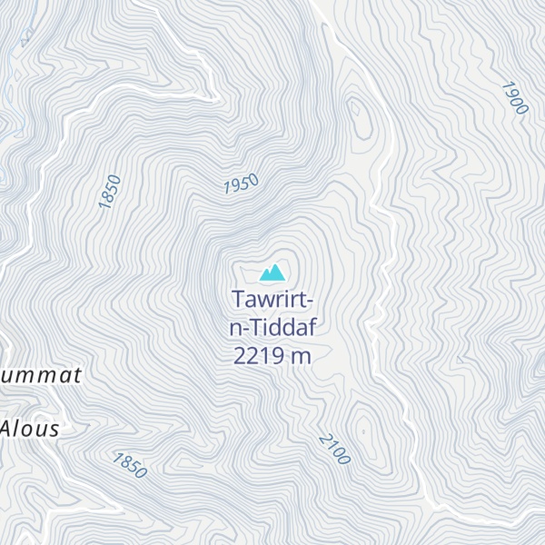 Map of Tawrirt-n-Tiddaf