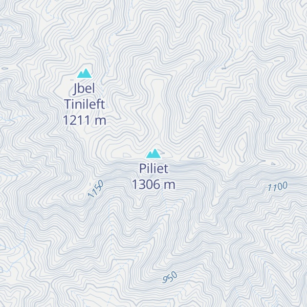 Map of Piliet