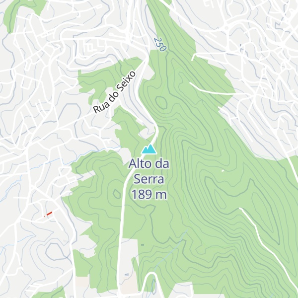 Map of Alto da Serra