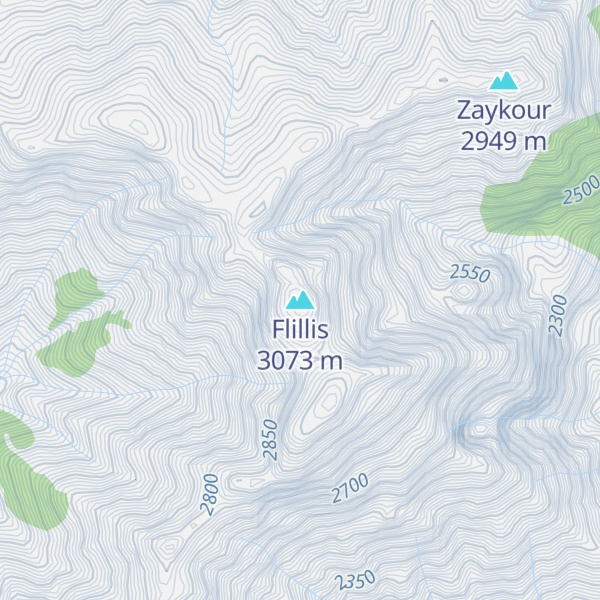 Map of Flillis